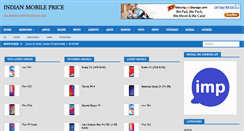 Desktop Screenshot of indianmobileprice.com